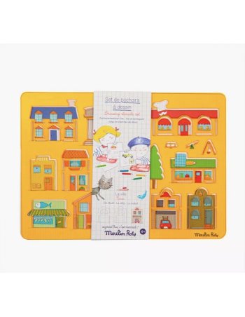 Set de pochoirs à dessin -... 2