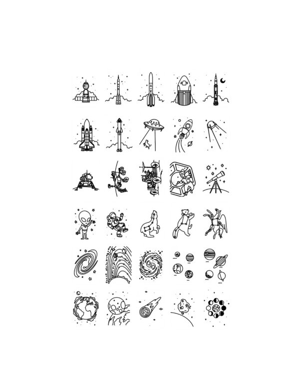 Cartes recharges supplémentaires thèmes Galaxie & dinosaures -