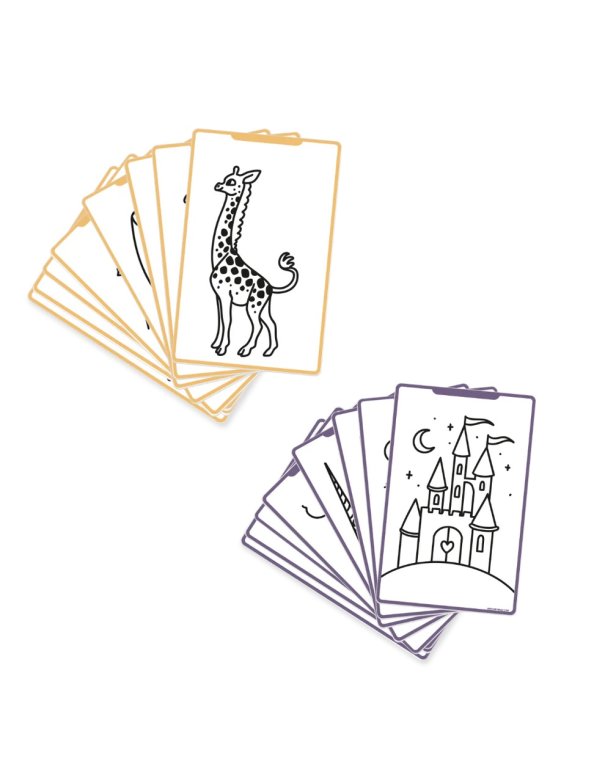 Cartes recharges supplémentaires thèmes Il était une fois &