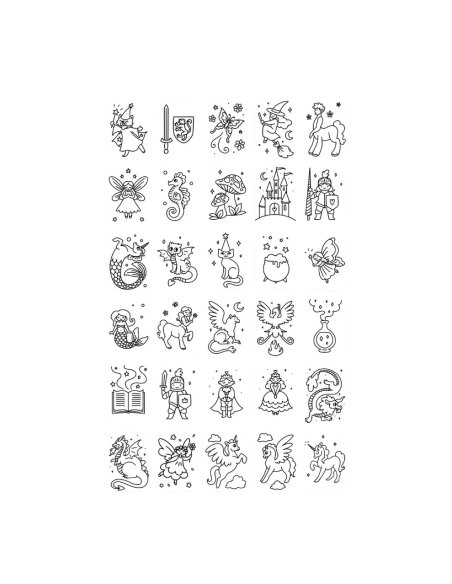 Cartes recharges supplémentaires thèmes Il était une fois &