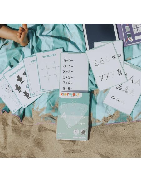 Cartes recharges supplémentaires thème Jeux éducatifs - Kidywolf