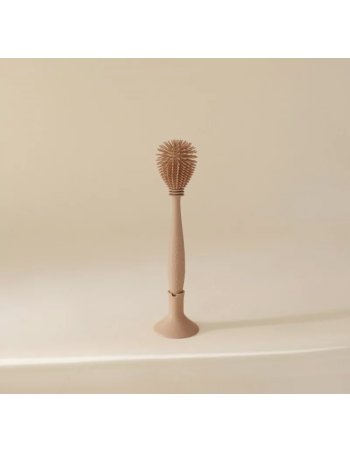 Brosse biberon en silicone - Natural - Mushie