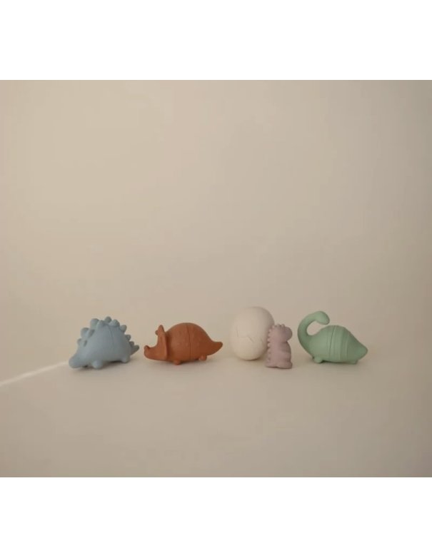 Jouets de bain - set de 4 dinosaures - Mushie