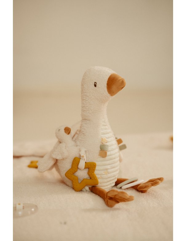 Peluche d'activités Oie - Newborn - Little Dutch