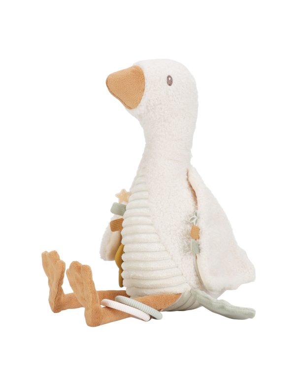 Peluche d'activités Oie - Newborn - Little Dutch