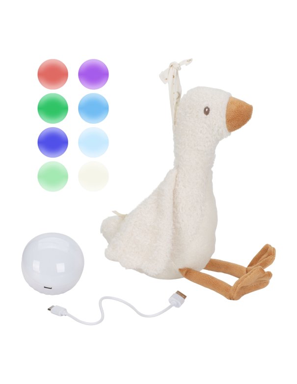 Peluche musicale et lumineuse Oie -... Peluche musicale et lumineuse Oie -...