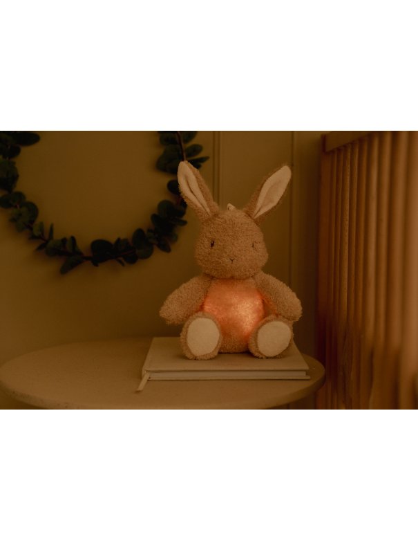 Peluche musicale et lumineuse Lapin - Newborn - Little Dutch