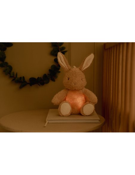 Peluche musicale et lumineuse Lapin - Newborn - Little Dutch