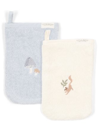 Lot de 2 gants de toilette...