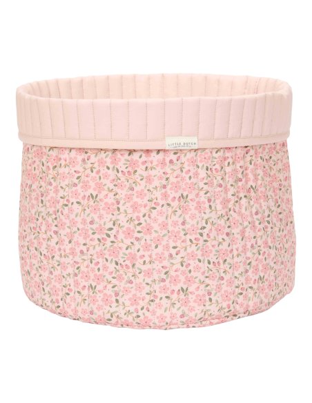 Panier de commode matelassé grand - Fairy Floral