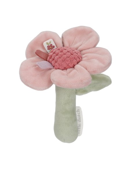 Hochet peluche fleur - Fairy Garden - Little Dutch