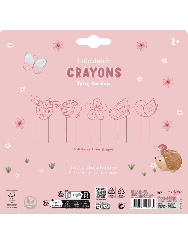 Crayons de cire - Fairy Garden -...