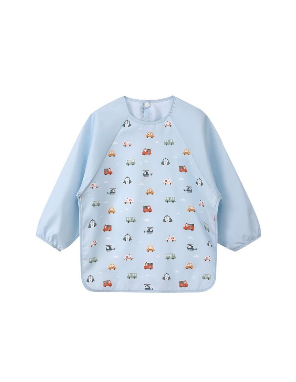 Bavoir à Manches Longues City cars - Tutete