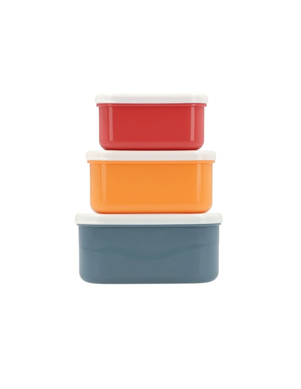 Set de 3 boîtes à goûter - City cars...