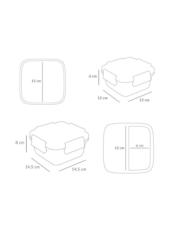 Grande boîte à goûter - Magical...