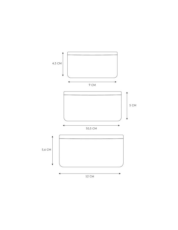 Set de 3 boîtes à goûter - Magical...