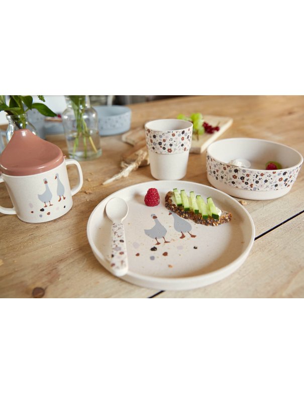 Coffret repas cellulose Ferme...