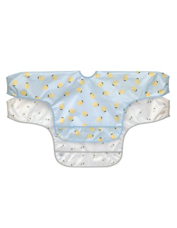 Lot de 2 bavoirs manches...