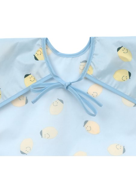 Lot de 2 bavoirs manches longues citron - LASSIG