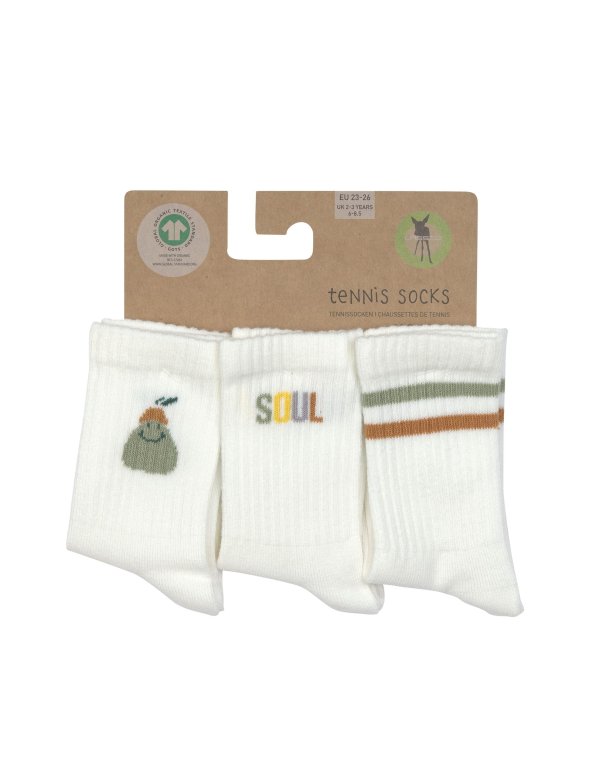 Chaussettes de tennis 3 pièces - 4/6...