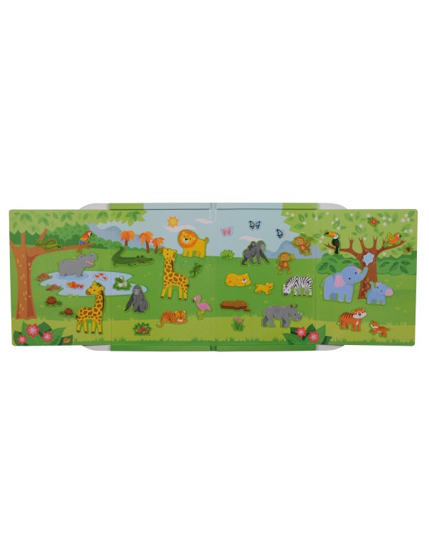 Jeu magnétique - dans la jungle -... Jeu magnétique - dans la jungle -...