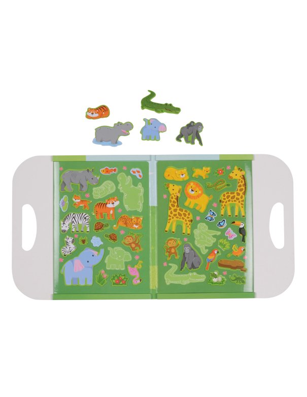 Jeu magnétique - dans la jungle -... Jeu magnétique - dans la jungle -...