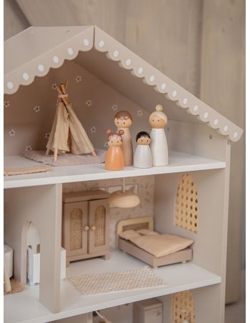 Maison de poupée en bois - Nougat - Label Label 2