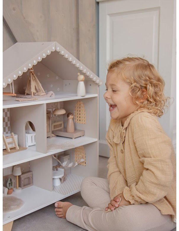 Maison de poupée en bois - Nougat - Label Label