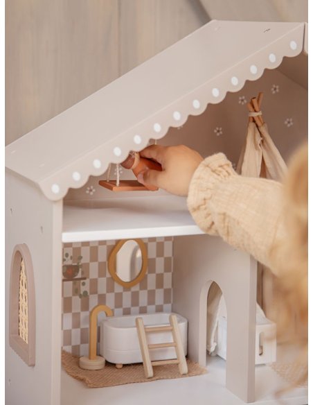 Maison de poupée en bois - Nougat - Label Label