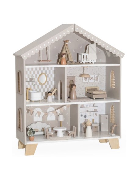 Maison de poupée en bois - Nougat - Label Label