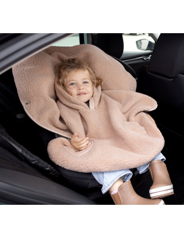 Poncho de voyage 9-36m TEDDY- natural Bemini