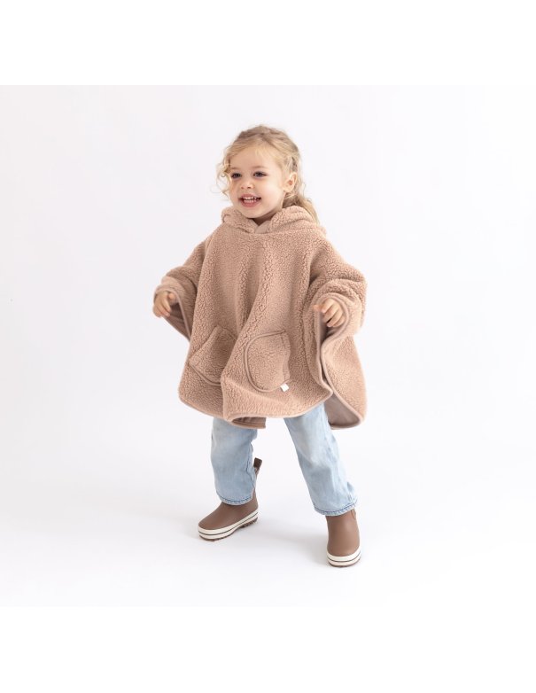Poncho de voyage 9-36m TEDDY- natural...
