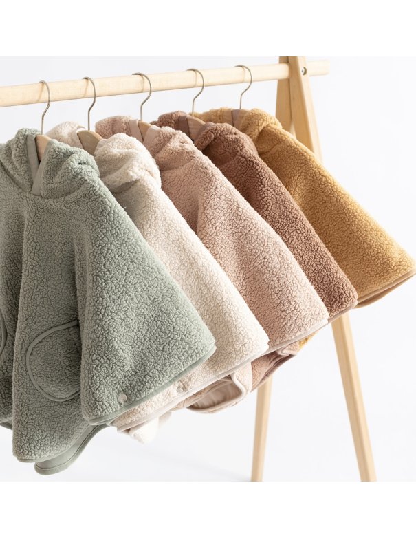 Poncho de voyage 9-36m TEDDY- kaki Bemini