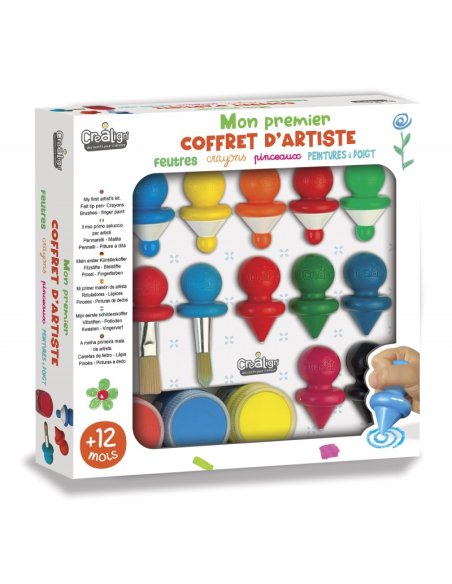 Mon premier coffret d'artiste - Créa Lign Mon premier coffret d'artiste - Créa Lign
