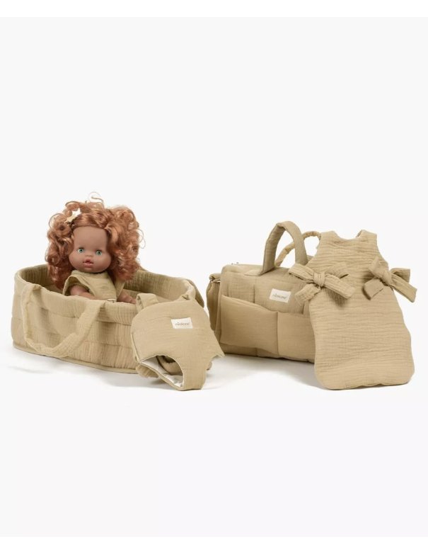 Couffin poupée et son oreiller en...