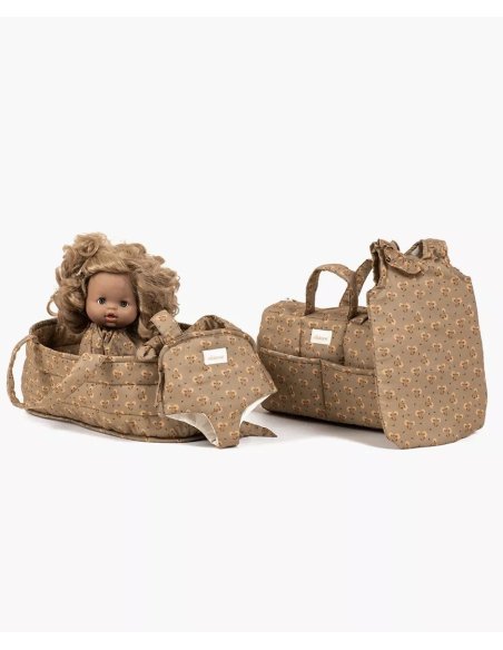 Porte poupée en coton Eloïse - Minikane