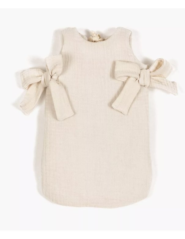 Turbulette poupée à noeuds en gaze de coton Mastic - Minikane