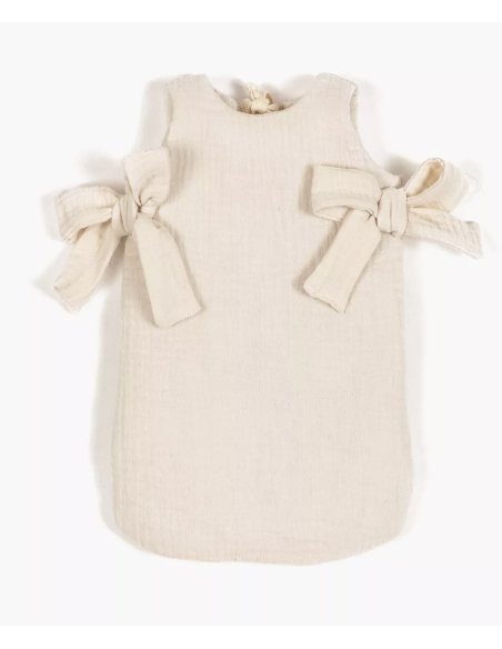 Turbulette poupée à noeuds en gaze de coton Mastic - Minikane