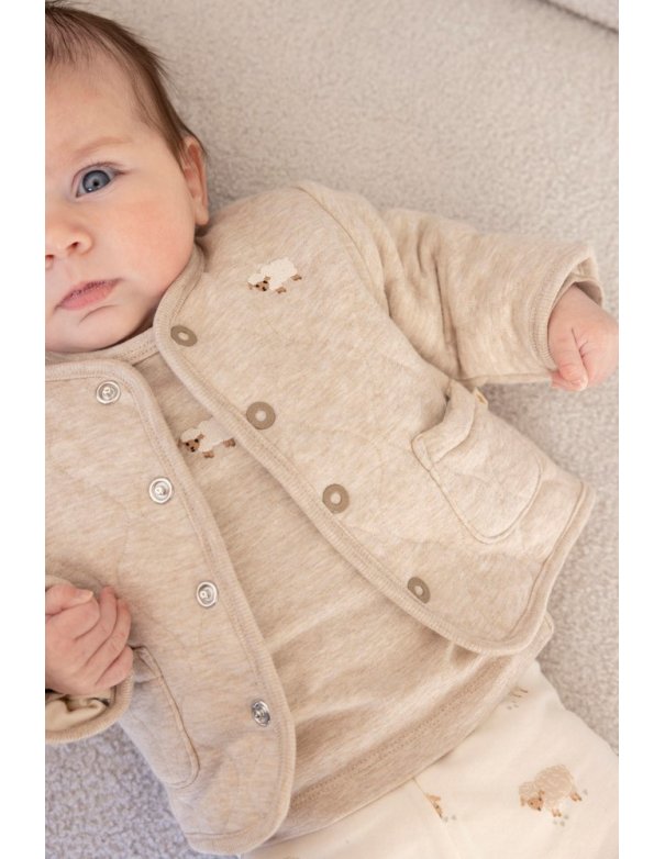 Veste matelassé réversible- Sleepy sheepy - Feetje