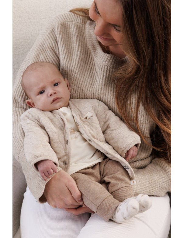 Veste matelassé réversible- Sleepy sheepy - Feetje