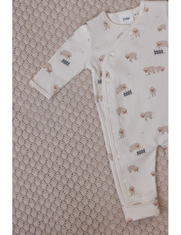 Combinaison côtelé coton - Sleepy sheepy - Feetje