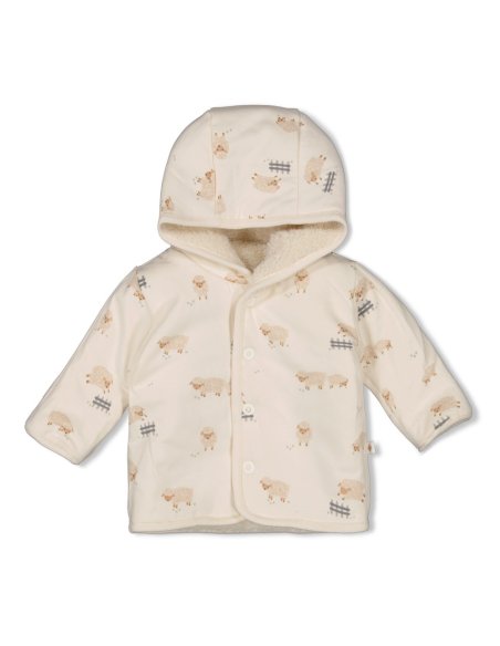 Veste réversible en peluche avec capuche - Sleepy Sheepy