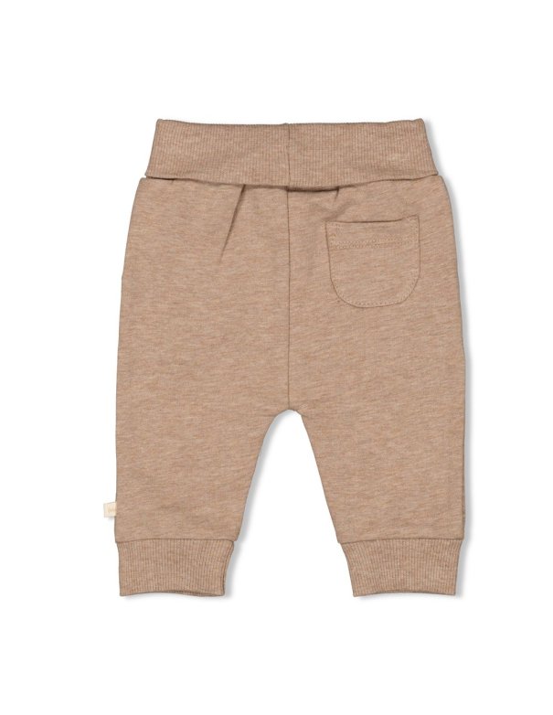 Pantalon marron chiné - Sleepy sheepy - Feetje