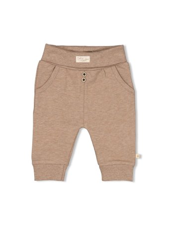 Pantalon marron chiné - Sleepy sheepy - Feetje