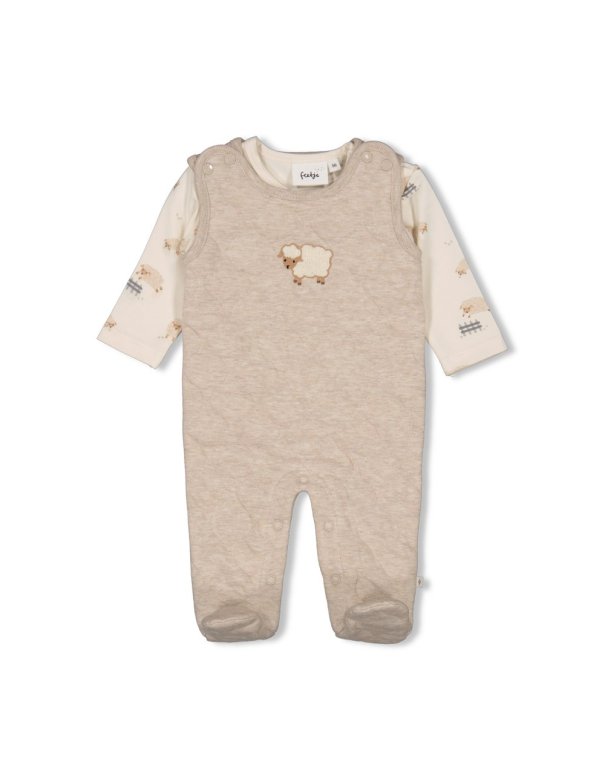 Ensemble bébé 2 pièces coton - Sleepy sheepy - Feetje