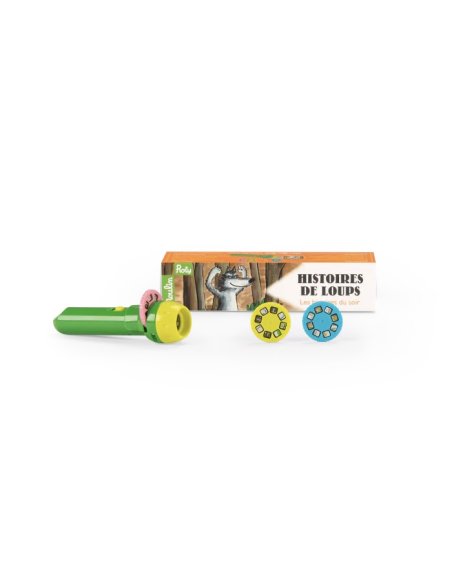 Lampe à histoires Loup - Moulin Roty