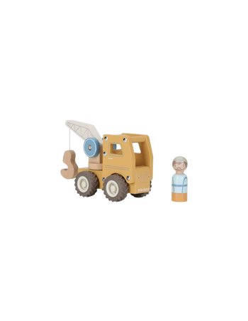 Camion grue en bois - Little Dutch