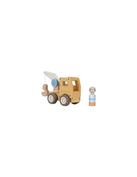 Camion grue en bois - Little Dutch Camion grue en bois - Little Dutch
