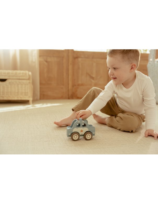 Voiture de police en bois - Little Dutch Voiture de police en bois - Little Dutch