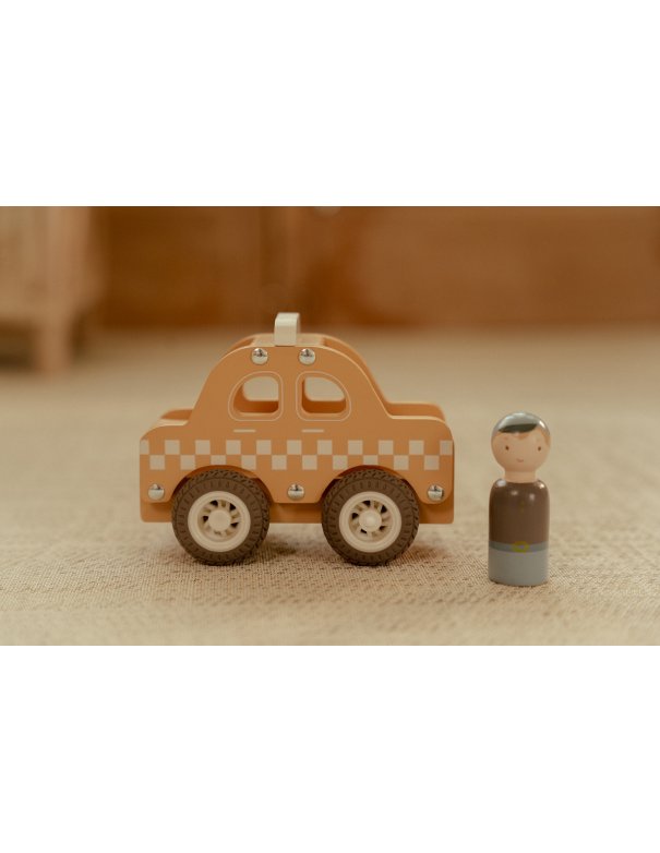 Taxi en bois - Little Dutch Taxi en bois - Little Dutch
